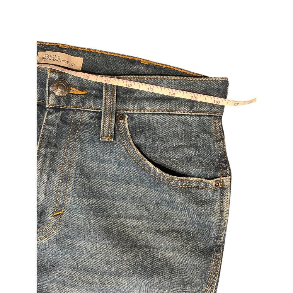 Blue RanchWear Extra Long Bootcut Jeans - Picture 5 of 8